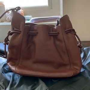 Very nice Camuto shoulder bag in chocolate brown